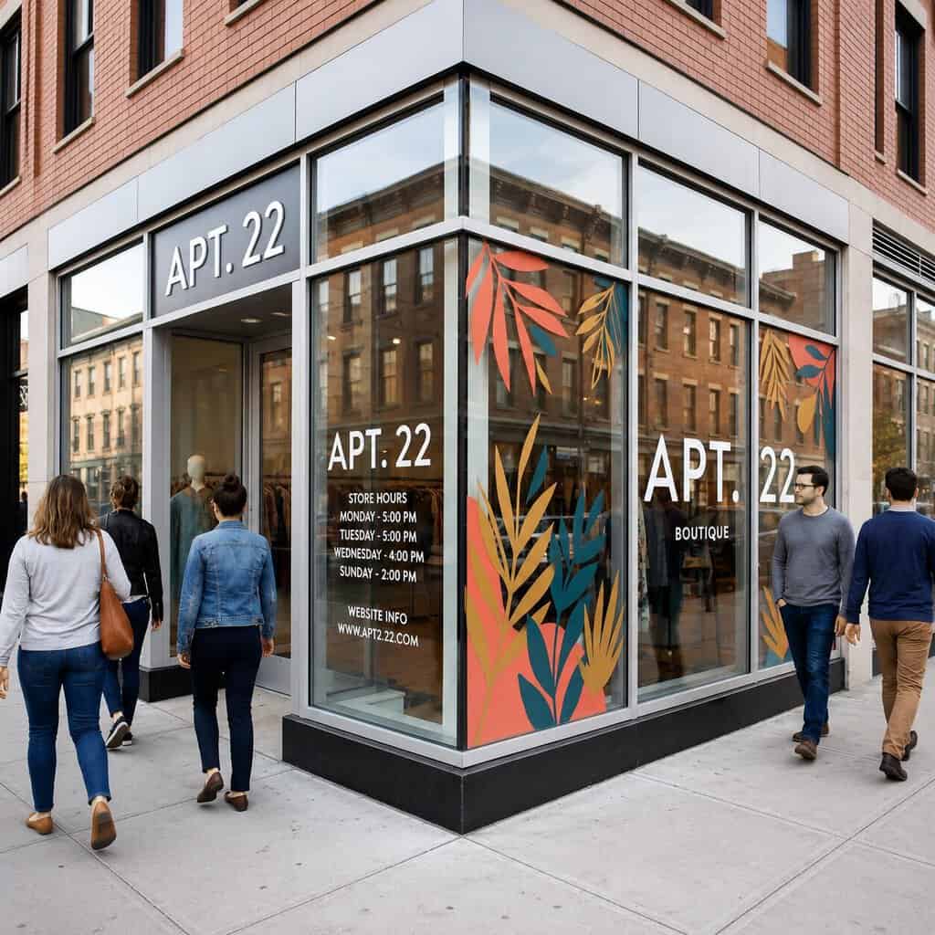 What Are Business Window Graphics
